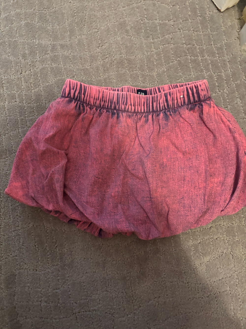 GAP Pink Bubble Skirt